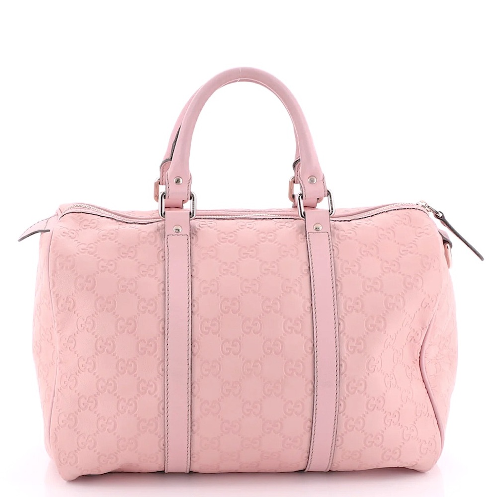 Gucci Boston Speedy Bag, Pink Medium Size